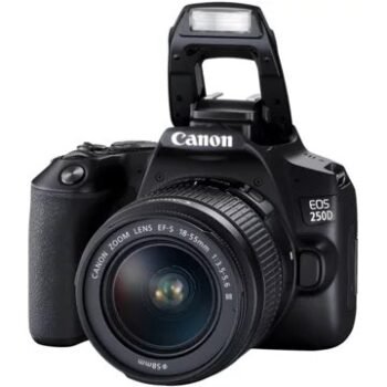 Appareil photo Reflex							CANON				EOS 250D Noir + 18-55mm IS STM