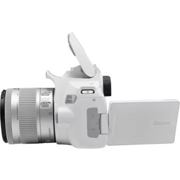 Appareil photo Reflex CANON EOS 250D Blanc + 18-55mm IS STM – Image 7