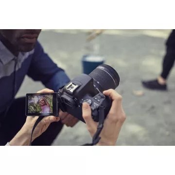 Appareil photo Reflex CANON EOS 250D Blanc + 18-55mm IS STM – Image 15