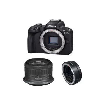 Appareil photo Hybride CANON EOS R50 + RF-S 18-45mm F4.5-6.3 IS STM
