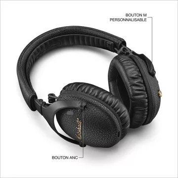 Casque MARSHALL Monitor III ANC Noir – Image 6
