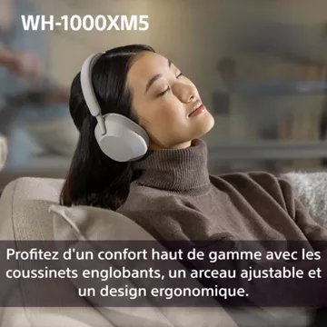 Casque SONY WH-1000XM5 Bleu Minuit – Image 7