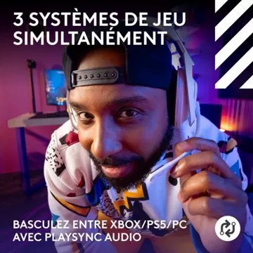 Casque gamer LOGITECH G Astro A50 LIGHTSPEED – Image 2