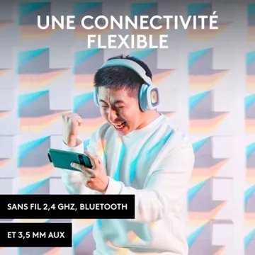 Casque gamer ASTRO A30 White Purple - Image 3