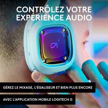 Casque gamer ASTRO A30 White Purple - Image 6