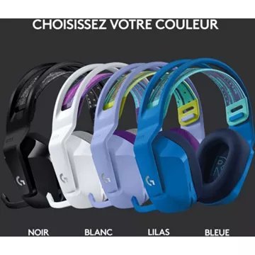 Casque gamer LOGITECH G733 LIGHTSPEED Blue – Image 7