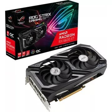 Carte graphique ASUS RX6600 XT ROG-STRIX-RX6600XT-O8G-GAMING