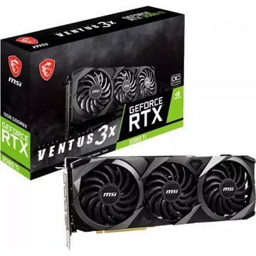 Carte graphique MSI GEFORCE RTX 3080 TI VENTUS 3X 12G