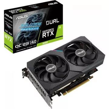 Carte graphique ASUS RTX 3060 DUAL O12G V2 LHR