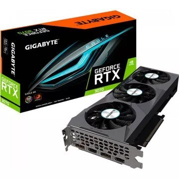 Carte graphique GIGABYTE GEFORCE RTX 3070 EAGLE 8G (REV. 2.0)