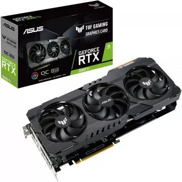 Carte graphique ASUS TUF-RTX3060TI-O8G-V2-GAMING - OC EDITION