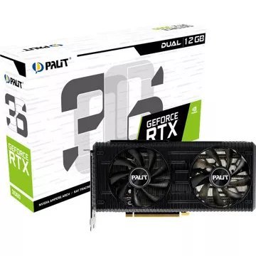 Carte graphique PALIT GeForce RTX 3060 12 Go GDDR6