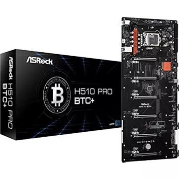Carte mère ASROCK Carte Mère H510 Pro BTC+ (Intel LGA 1200