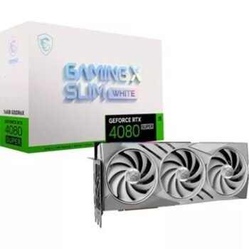 Carte graphique MSI RTX 4080 SUPER 16G GAMING X SLIM WHITE
