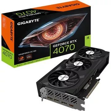 Carte graphique GIGABYTE GeForce RTX 4070 12 Go GDDR6X