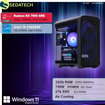 PC Gamer SEDATECH Sedatech Workstation Compact ATX • Intel – Image 2