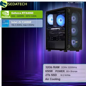 PC Gamer SEDATECH Sedatech PC Gamer Pro Tower ATX • Intel – Image 2