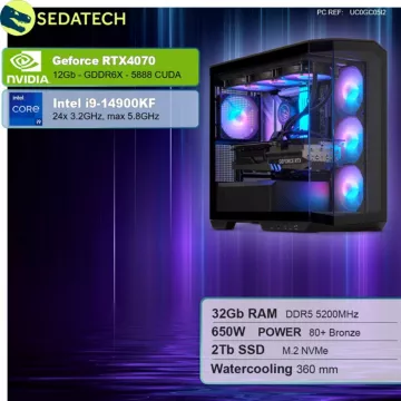 PC Gamer SEDATECH Sedatech PC Gamer Advanced Watercooling – Image 2