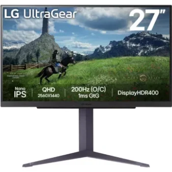 Ecran PC Gamer							LG				27GS85Q-B UltraGear Plat 27'' Nano IPS