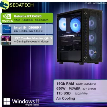 PC Gamer SEDATECH Sedatech Pack PC Gamer Pro Tower ATX • I – Image 2