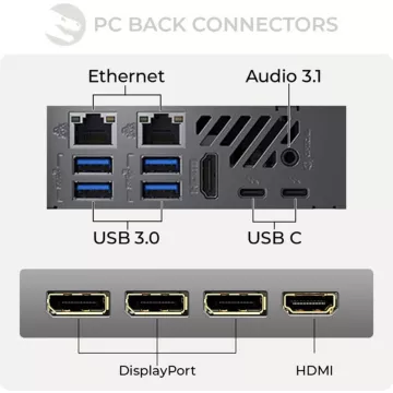 PC Gamer SEDATECH Sedatech Mini-PC Evolution • Intel i7-97 – Image 4