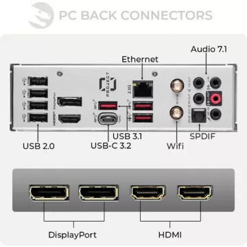 PC Gamer SEDATECH Sedatech PC Gamer Pro Watercooling Large – Image 4