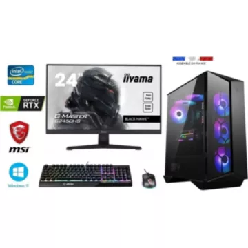 PC Gamer IDEES JEUX MSI Gungnir 110R I7-4060GX-32G Pack ECS