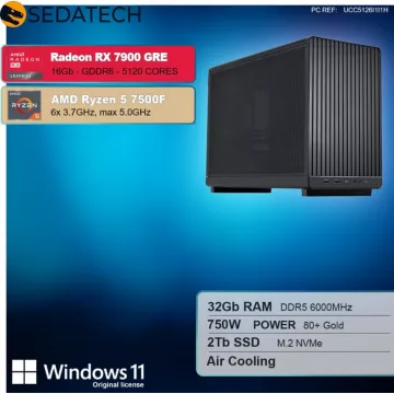 PC Gamer SEDATECH Sedatech Mini-PC Workstation Micro ATX • – Image 2