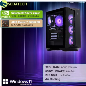PC Gamer SEDATECH Sedatech PC Gamer Advanced ATX Compact • – Image 2