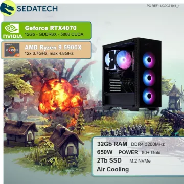 PC Gamer SEDATECH UC0G710I1 – Image 2