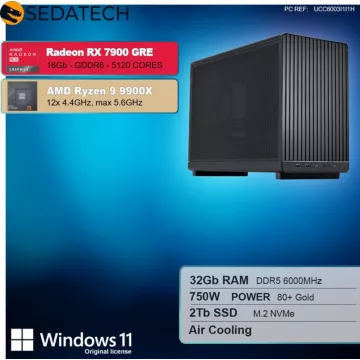 PC Gamer SEDATECH Sedatech Mini-PC Workstation Micro ATX • – Image 2