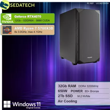 PC Gamer SEDATECH Sedatech PC Gamer Silent Silent • AMD Ry - Image 2