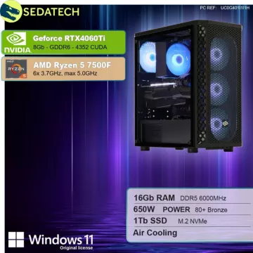 PC Gamer SEDATECH Sedatech PC Gamer Advanced Tower ATX • A – Image 2