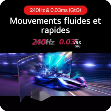 Ecran PC Gamer LG UltraGear 39GS95QE-B Incurve 39'' OLED - Image 3