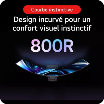 Ecran PC Gamer LG UltraGear 39GS95QE-B Incurve 39'' OLED - Image 8