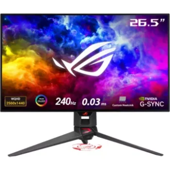 Ecran PC Gamer							ASUS				ROG SWIFT OLED PG27AQDM Plat  27''