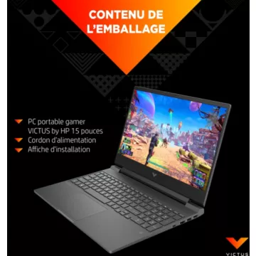 PC Gamer HP Pack Victus 15-fa0022 + Casque + Gamepass 3m – Image 9