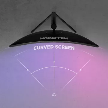 Ecran PC Gamer MILLENIUM MD24 Pro Curve FHD – Image 6