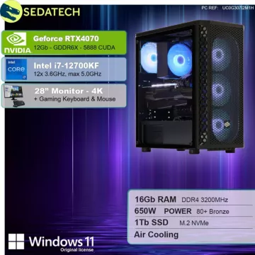 PC Gamer SEDATECH Sedatech Pack PC Gamer Advanced Tower AT - Image 2