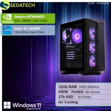 PC Gamer SEDATECH Sedatech PC Gamer Advanced ATX Compact • – Image 2