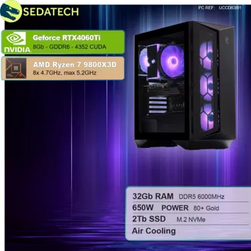 PC Gamer SEDATECH Sedatech PC Gamer Advanced ATX Compact • – Image 2