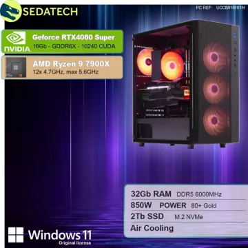 PC Gamer SEDATECH Sedatech PC Gamer Pro ATX • AMD Ryzen 9 – Image 2