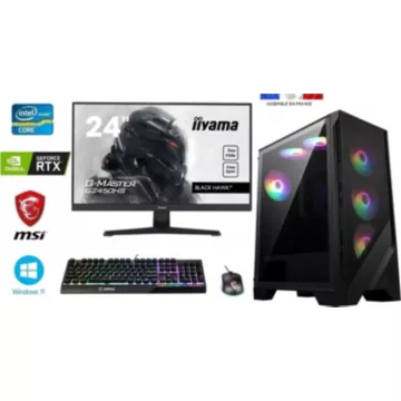 PC Gamer IDEES JEUX Pack MSI Forge 120A ECS-I9-4060-32G