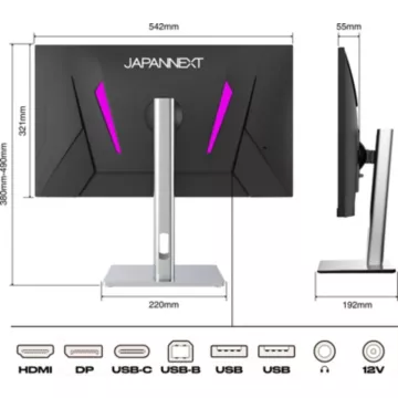 Ecran PC Gamer JAPANNEXT Écran PC Gaming | 24.5" | IPS | Full HD - Image 6