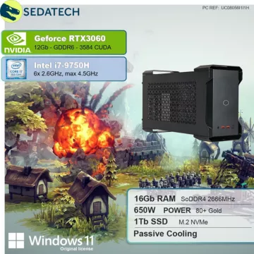 PC Gamer SEDATECH Sedatech Mini-PC Evolution • Intel i7-97 – Image 2