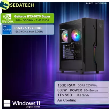 PC Gamer SEDATECH Sedatech PC Gamer Advanced ATX Tower • I – Image 2