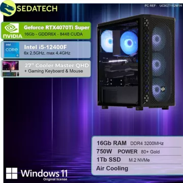 PC Gamer SEDATECH Sedatech Pack PC Gamer Pro Tower ATX • I – Image 2