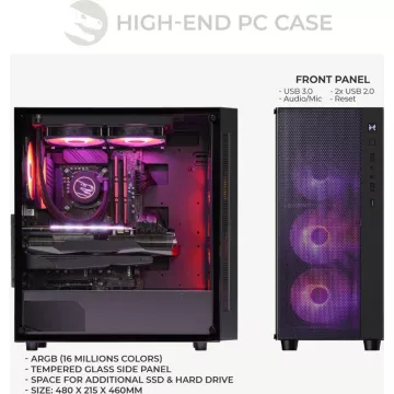 PC Gamer SEDATECH Sedatech PC Gamer Pro Watercooling ATX • – Image 3