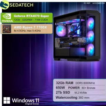 PC Gamer SEDATECH Sedatech PC Gamer Pro Watercooling Large – Image 2