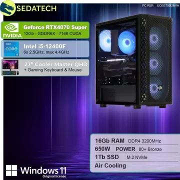 PC Gamer SEDATECH Sedatech Pack PC Gamer Pro Tower ATX • I – Image 2